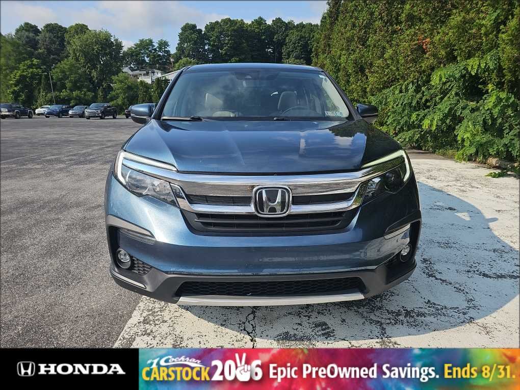 Used 2022 Steel Sapphire Metallic Honda EX-L image 2