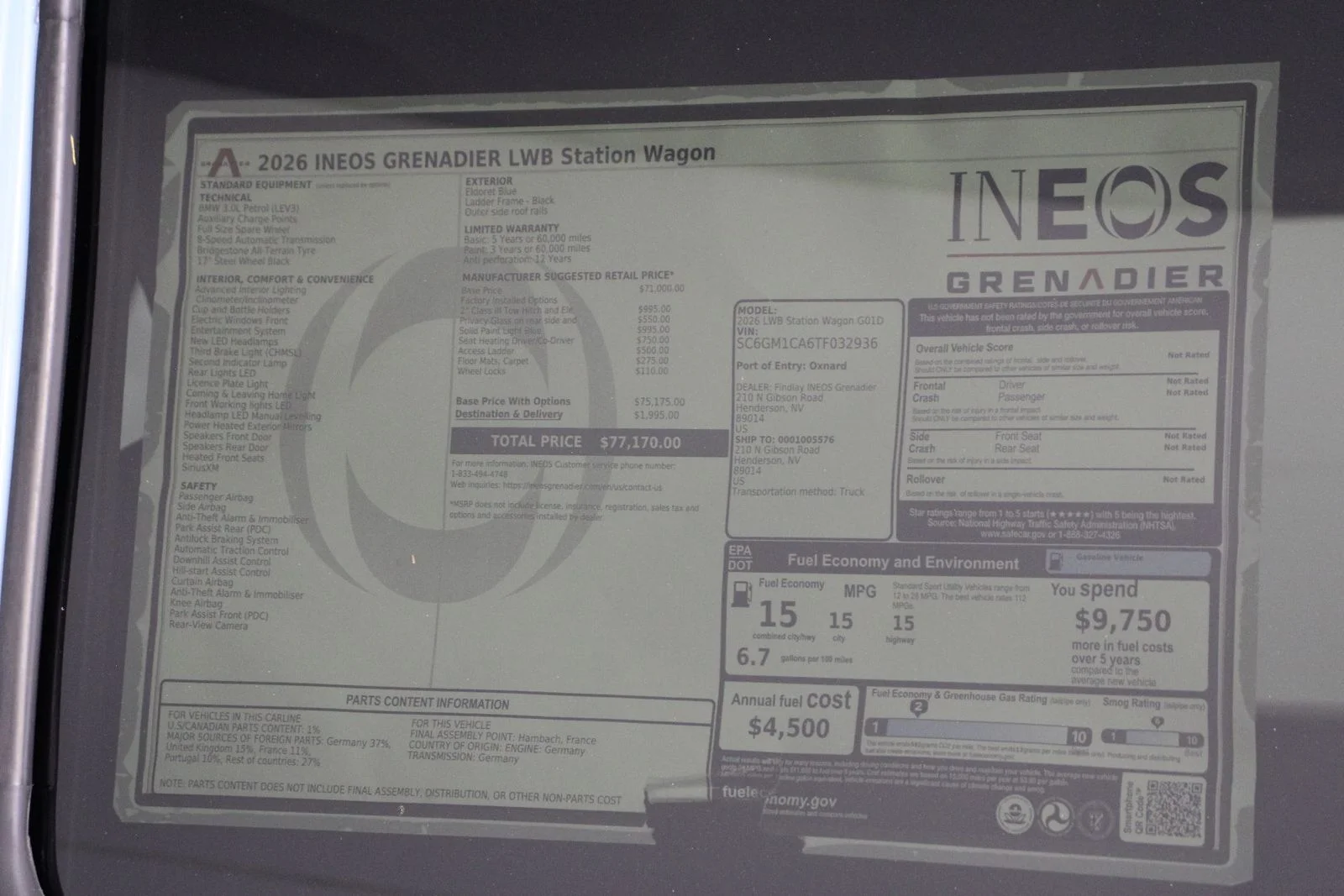 2026 INEOS Grenadier Base - Photo 22