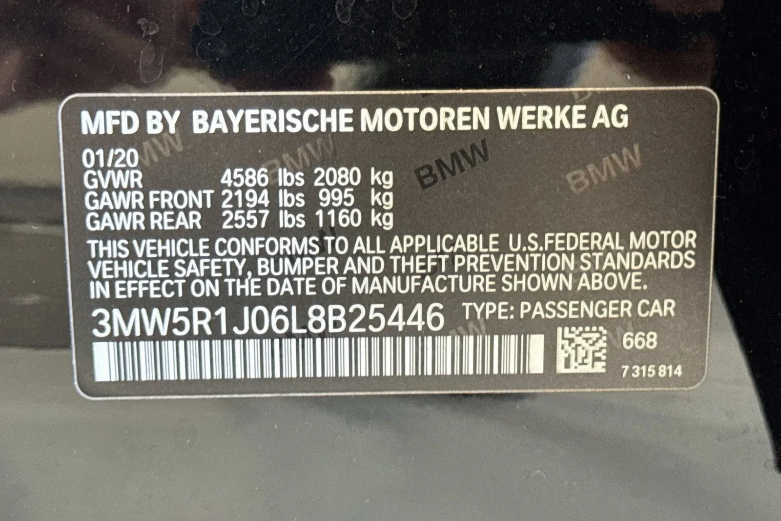 Used 2020 Jet Black BMW 330i image 27