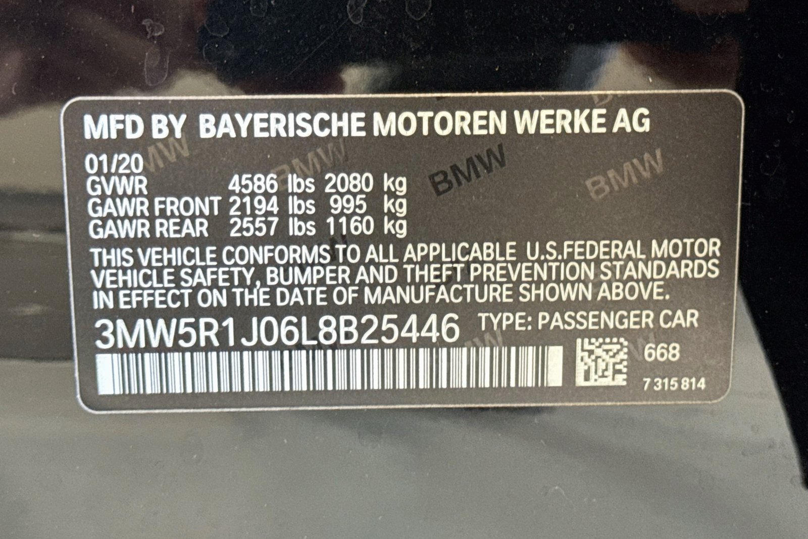 Used 2020 Jet Black BMW 330i image 27