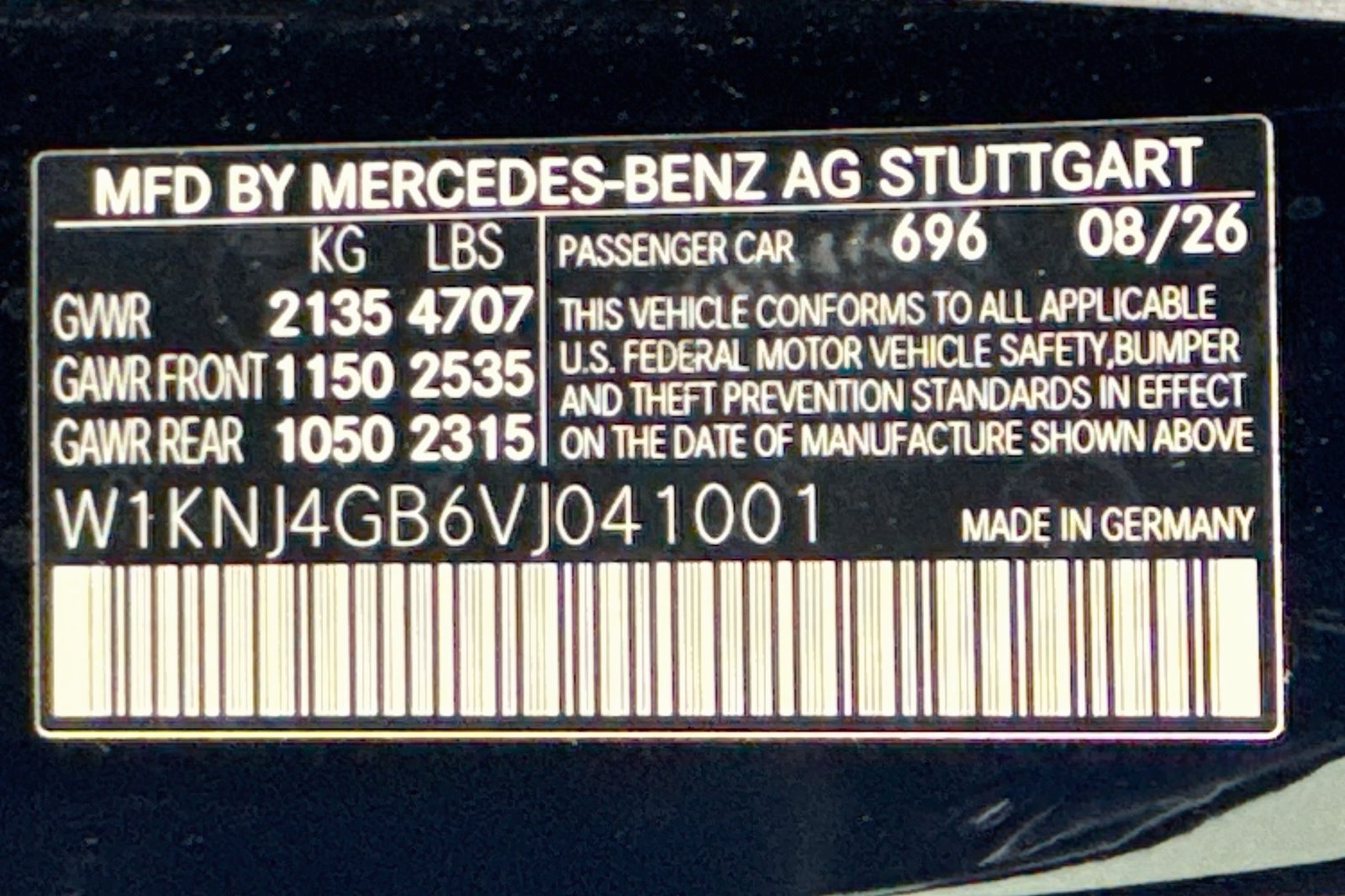 New 2027 Night Black Mercedes-Benz CLA 220 Hybrid image 29