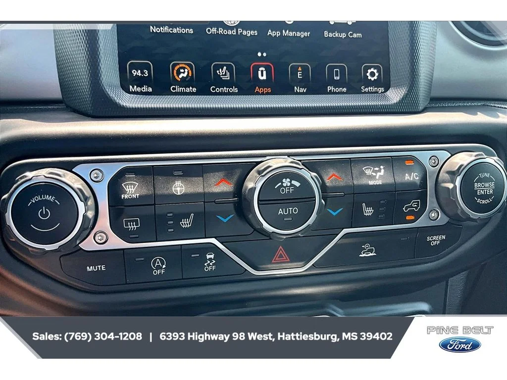 Used 2021 Hydro Blue Pearlcoat Jeep 80th Anniversary image 23