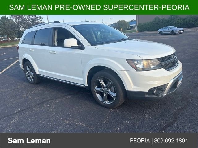 Used 2016 Dodge Journey CrossRoad Plus with VIN 3C4PDCGB2GT215520 for sale in Peoria, IL
