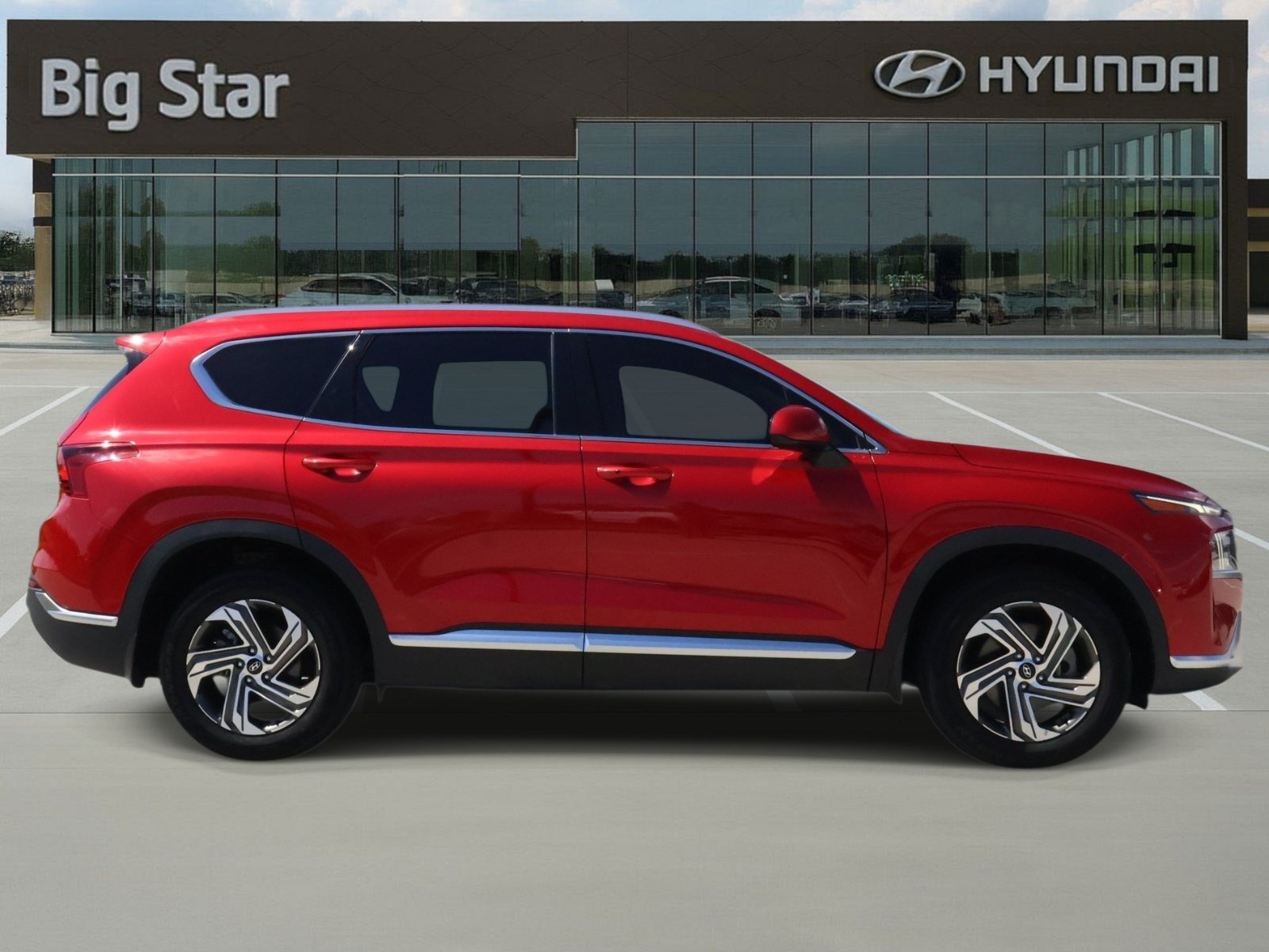 Used 2022 Calypso Red Hyundai SEL image 5