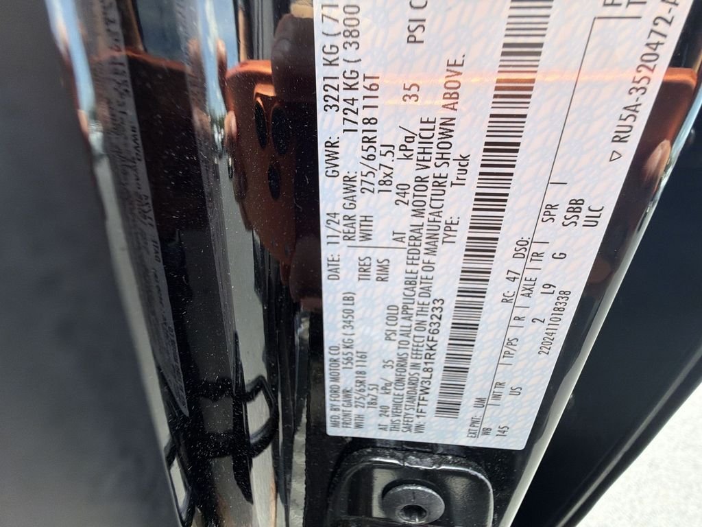 Used 2024 Black Ford XLT image 21