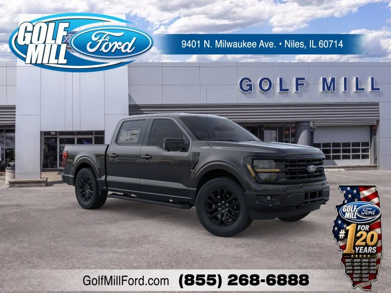 New 2026 Agate Black Metallic Ford XLT image 6