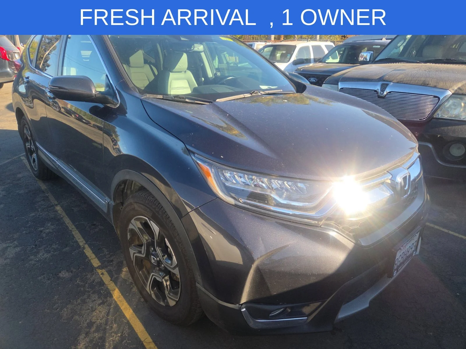 Certified Used 2018 Gray Honda Touring image 1