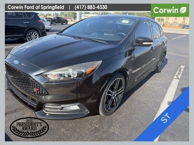 Used 2015 Tuxedo Black Ford ST image 1