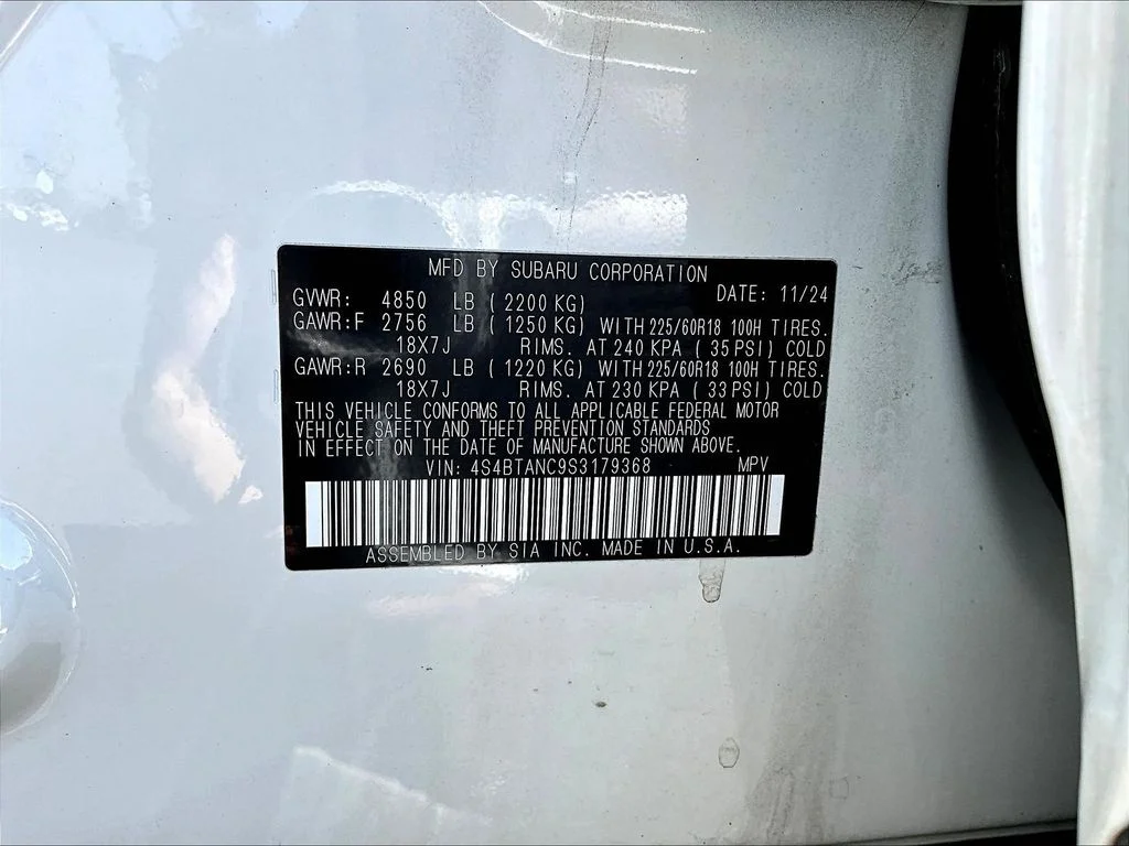 Used 2025 White Subaru Limited image 21