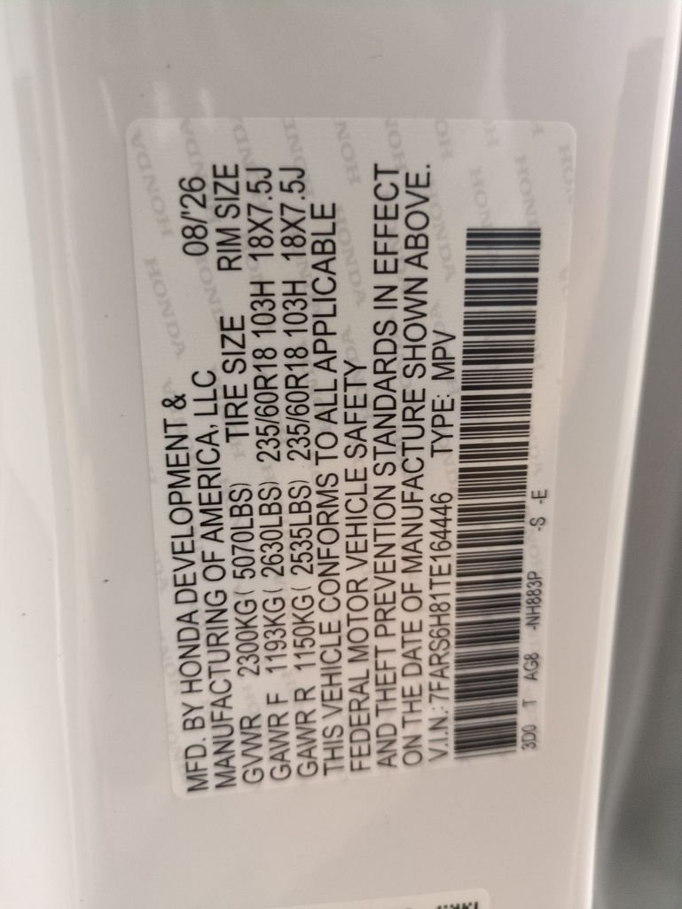 New 2026 Platinum White Pearl Honda Sport-L image 29