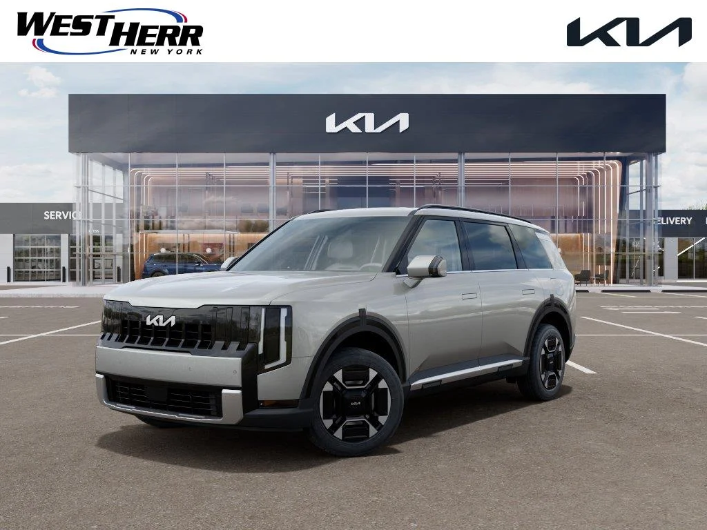 New 2027 Ivory Silver Kia EX image 1