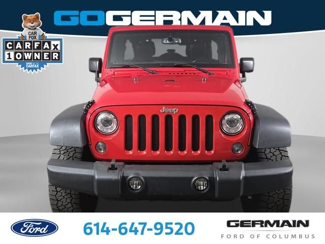 Certified Used 2017 Firecracker Red Clearcoat Jeep Unlimited Rubicon image 3