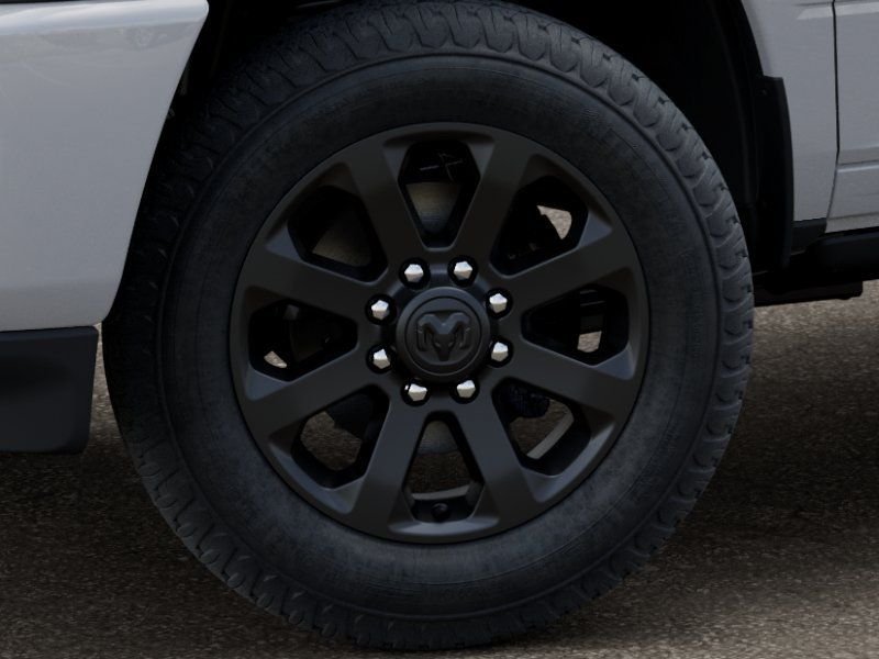 New 2026 Bright White Clear-Coat Exterior Paint RAM Laramie image 8