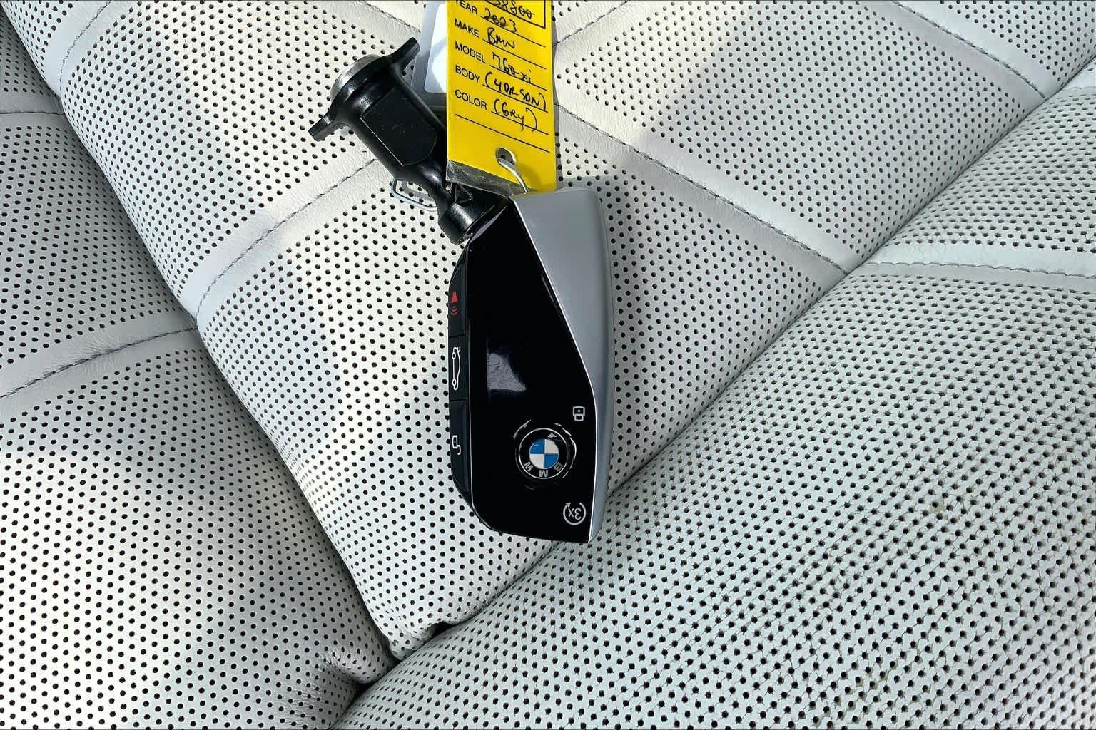 Certified Used 2023 Dravit Grey Metallic BMW 760i xDrive image 14