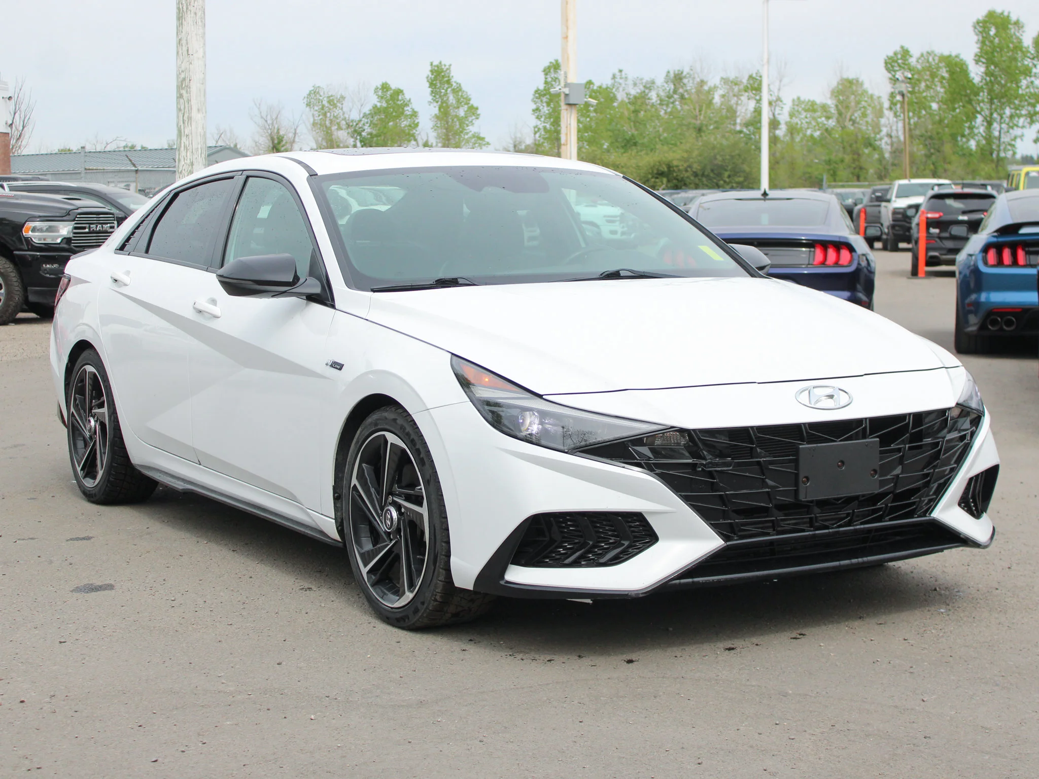 Used 2021  Hyundai N Line *Hail Damaged, Mechanics Special | BOSE | Heated Seats | Apple CarPlay | 201 HP image 4