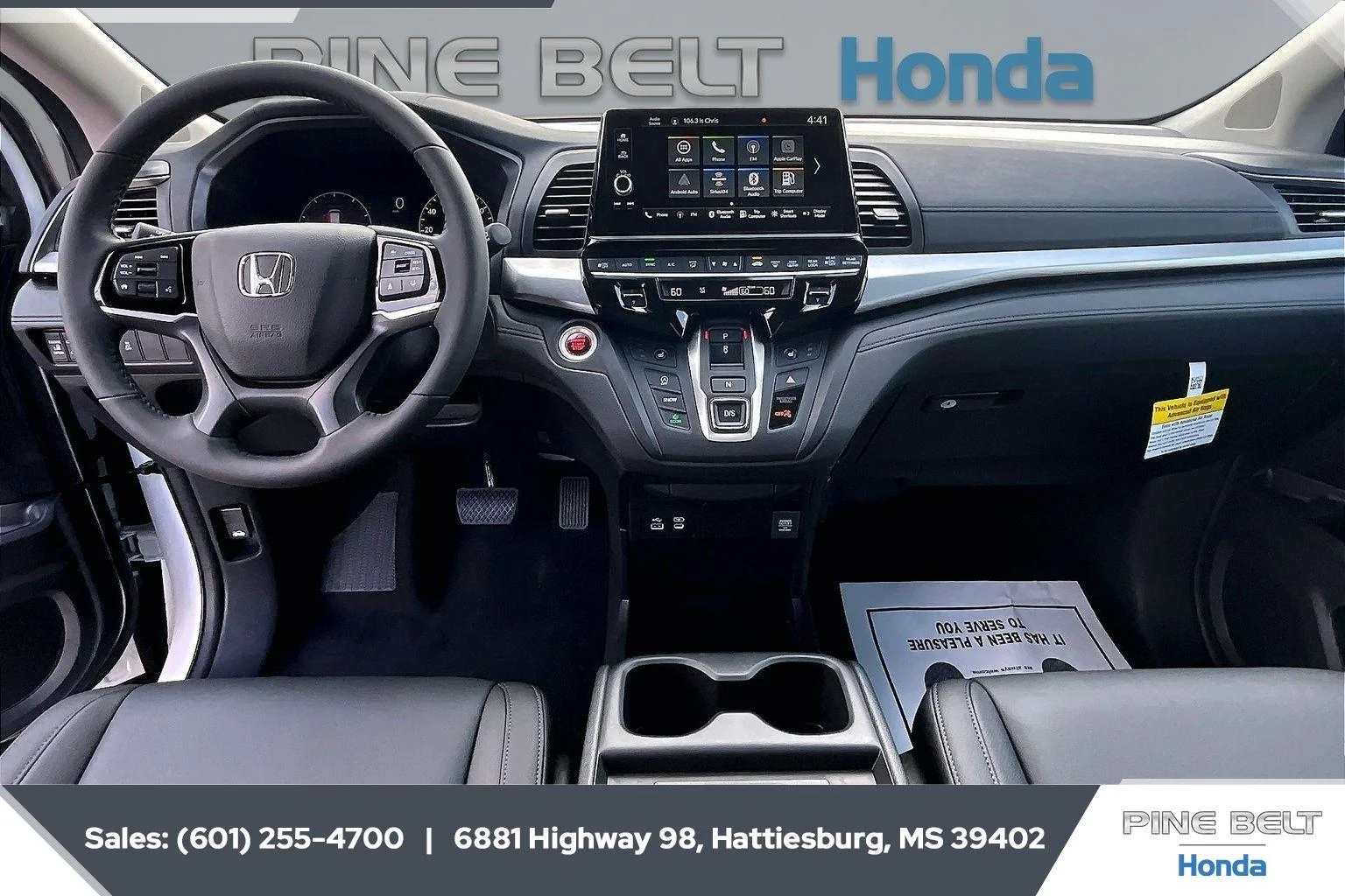New 2026 Platinum White Pearl Honda EX-L image 5