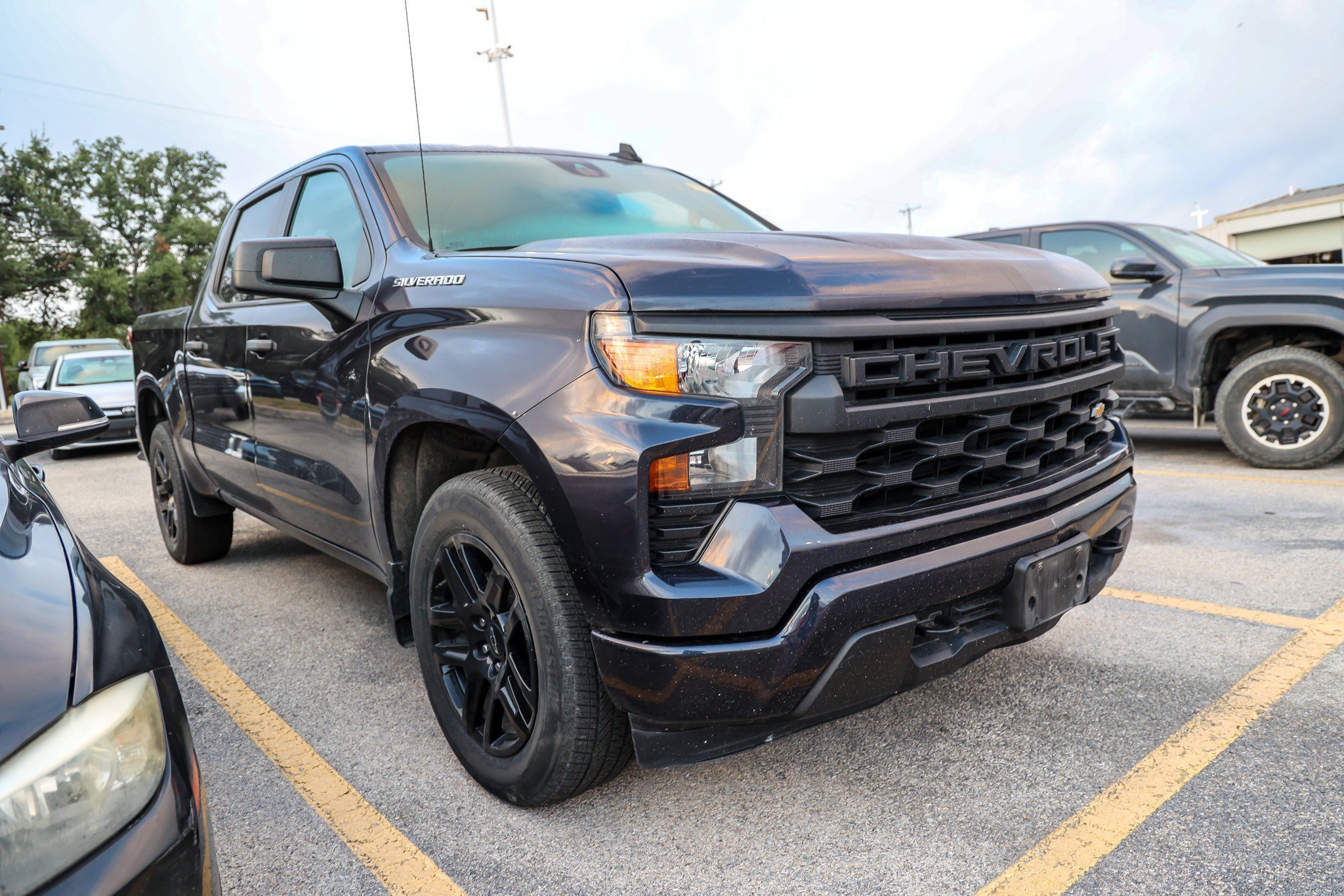 Used 2023 Dark Ash Metallic Chevrolet Custom image 4