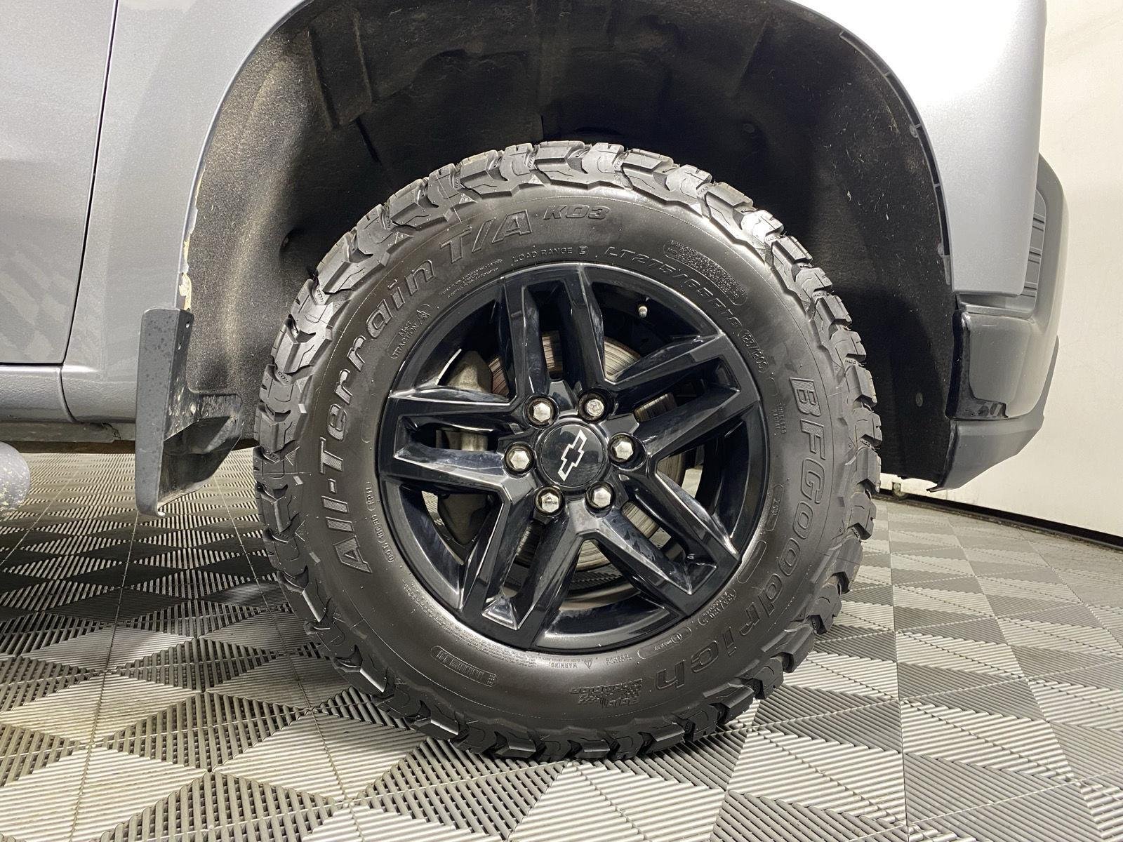 Used 2021 Satin Steel Metallic Chevrolet LT Trail Boss image 10