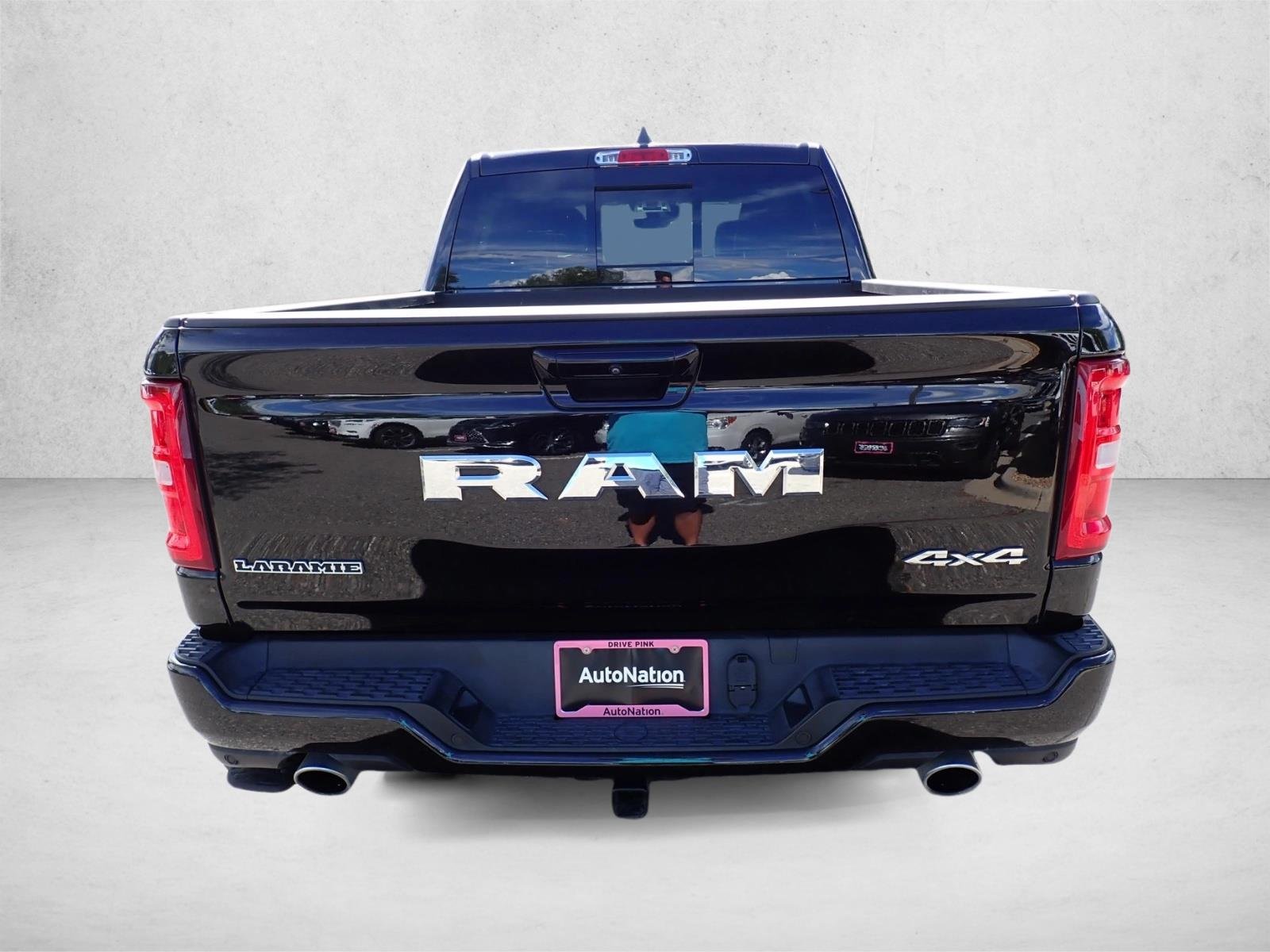 Used 2025 Diamond Black Crystal Pearlcoat Ram Laramie image 3
