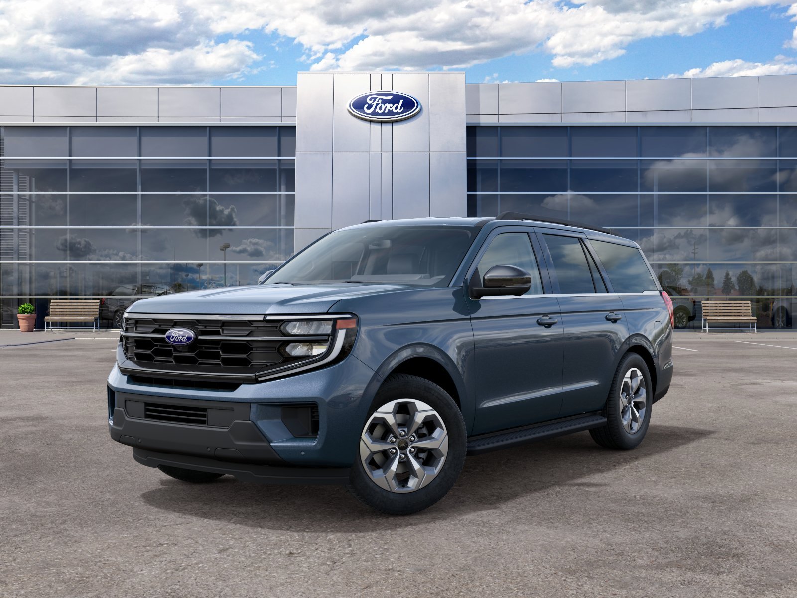 New 2027 Nocturnal Blue Metallic Ford Active image 2