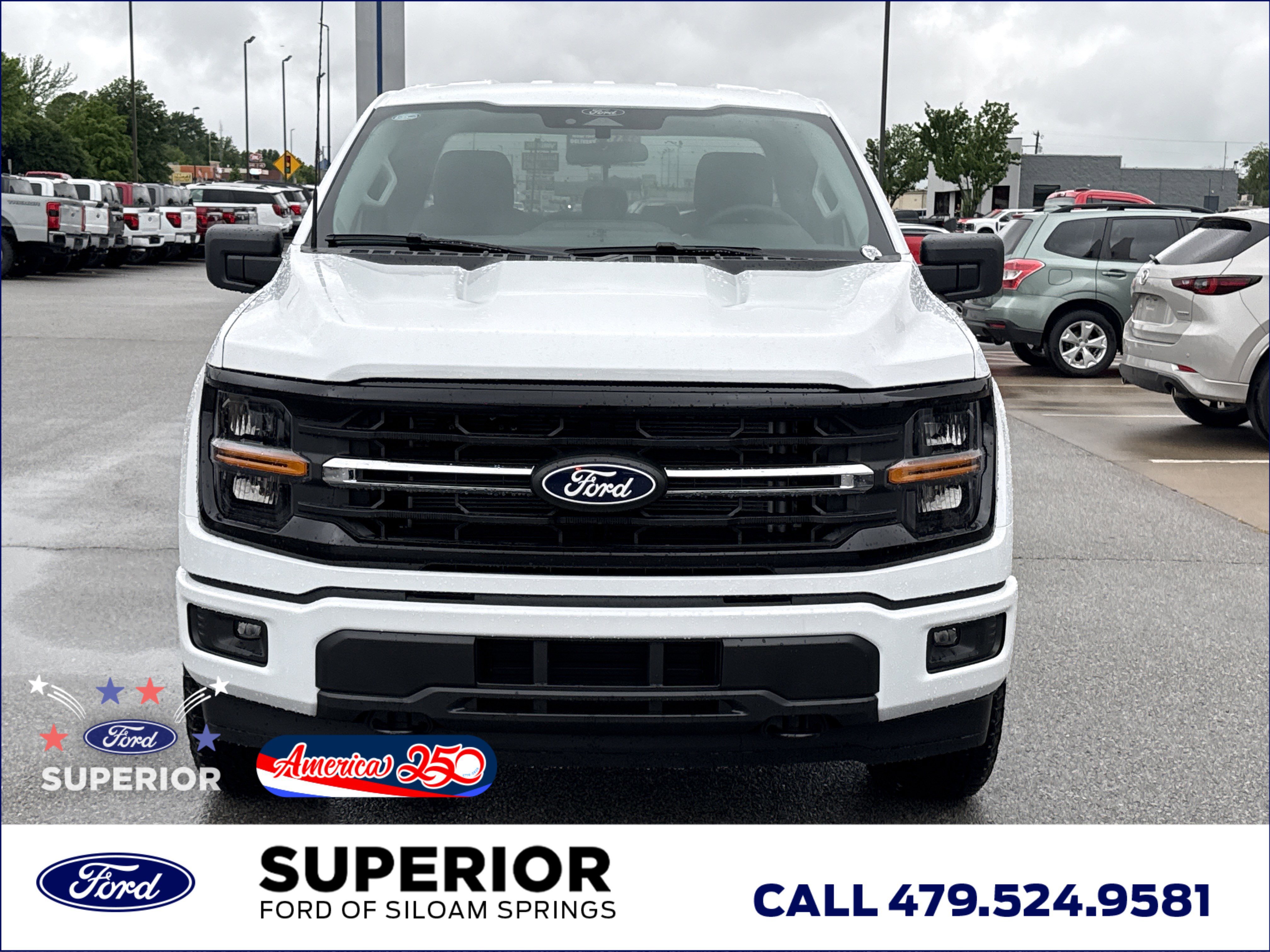New 2026 Oxford White Ford XLT 4WD image 13