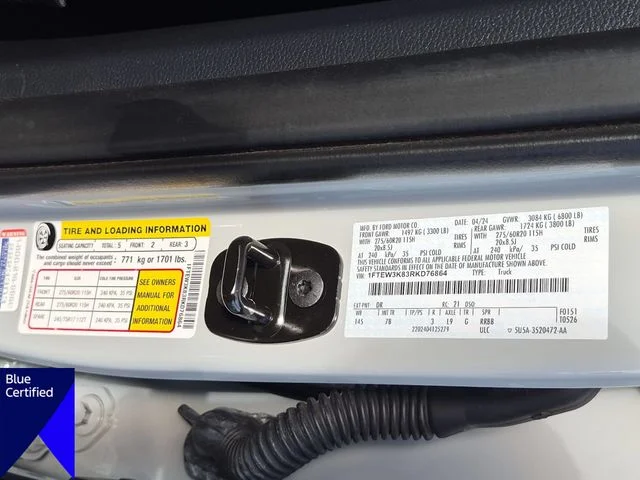 Used 2024 White Ford XLT image 38