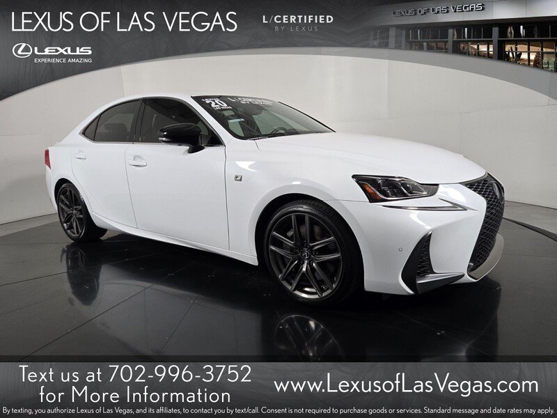 2020 Lexus IS 350 300 F SPORT BLACK LINE RWD's photo