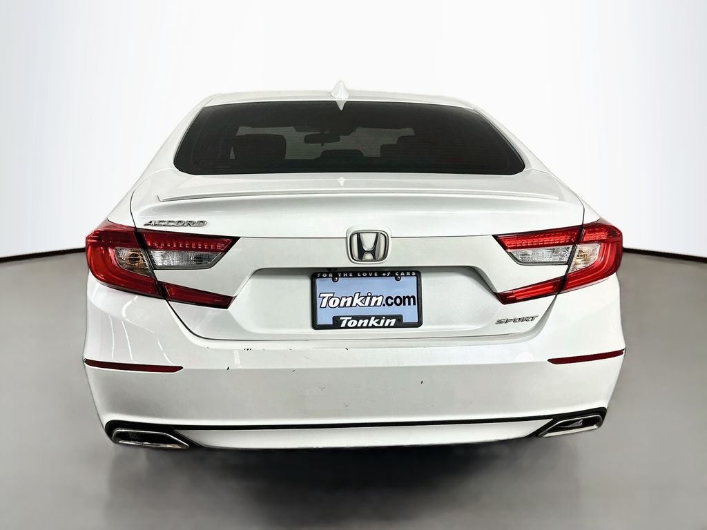 Certified Used 2020 Platinum White Pearl Honda Sport image 7