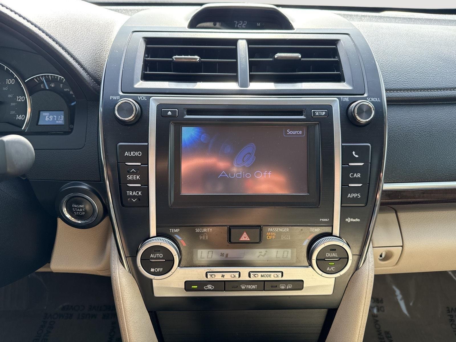Used 2012 Barcelona Red Metallic Toyota XLE image 17