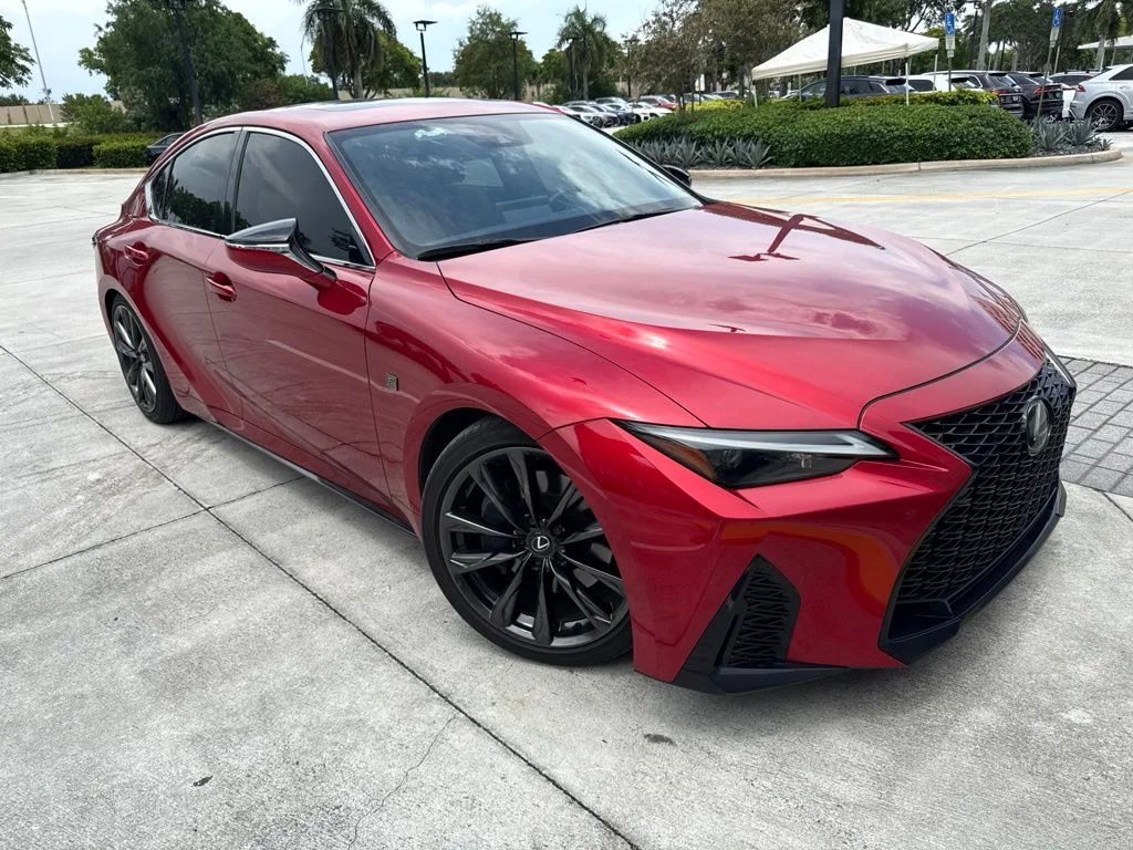 Used 2024 Red Lexus 350 F SPORT Design image 4