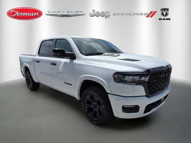 New 2026 Bright White Clear-Coat Exterior Paint RAM Big Horn/Lone Star image 1