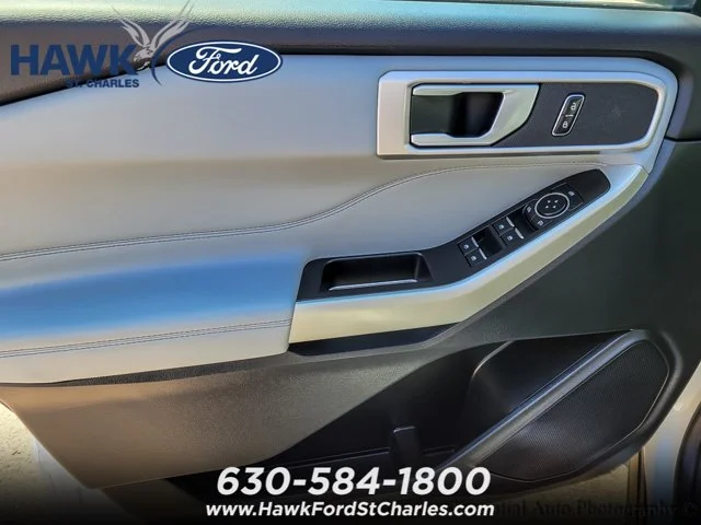 Certified Used 2023 White Metallic Ford XLT image 44