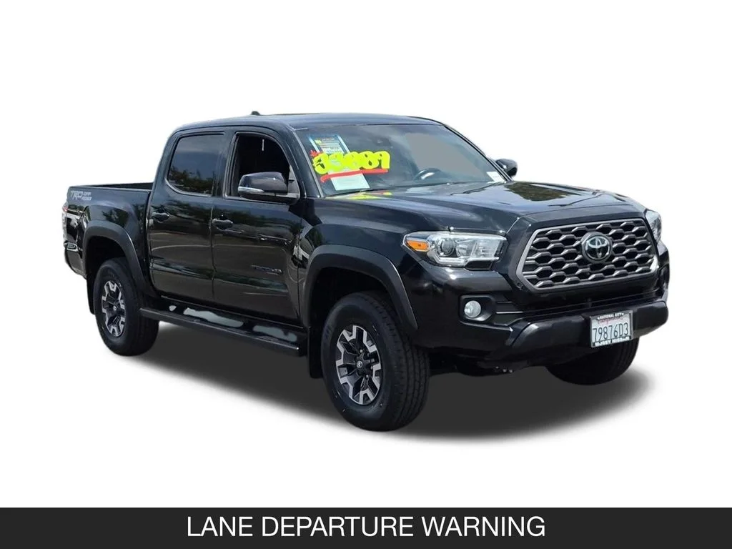 Used 2021 Black Toyota TRD Off-Road image 2