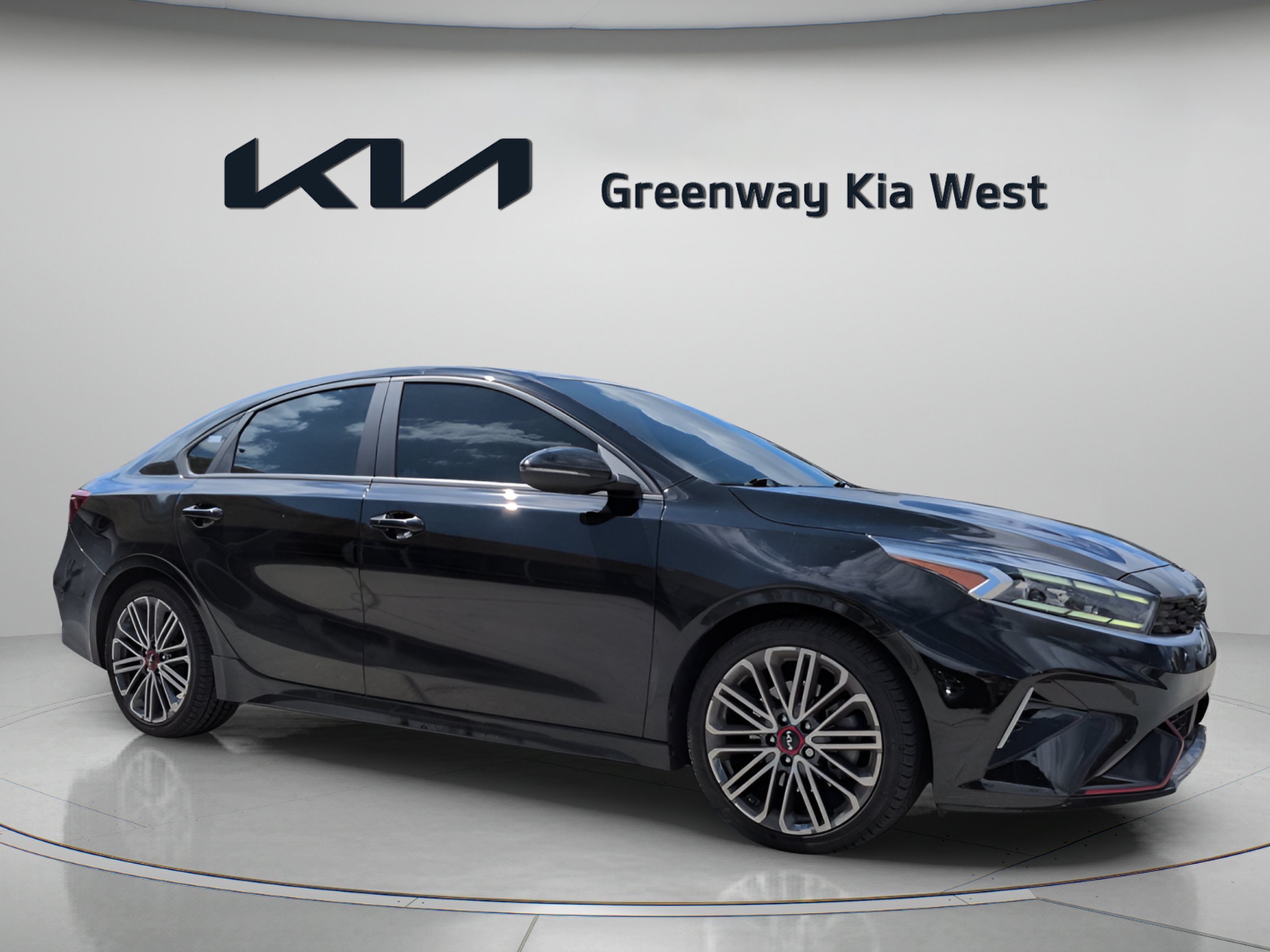 Certified Used 2024 Aurora Black Kia GT image 2
