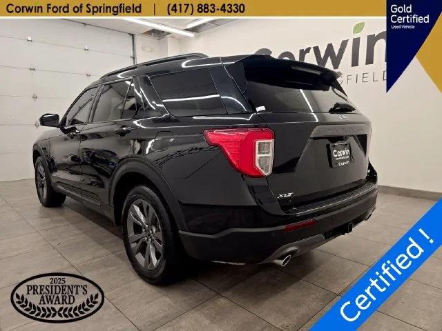 Certified Used 2022 Agate Black Metallic Ford XLT image 4