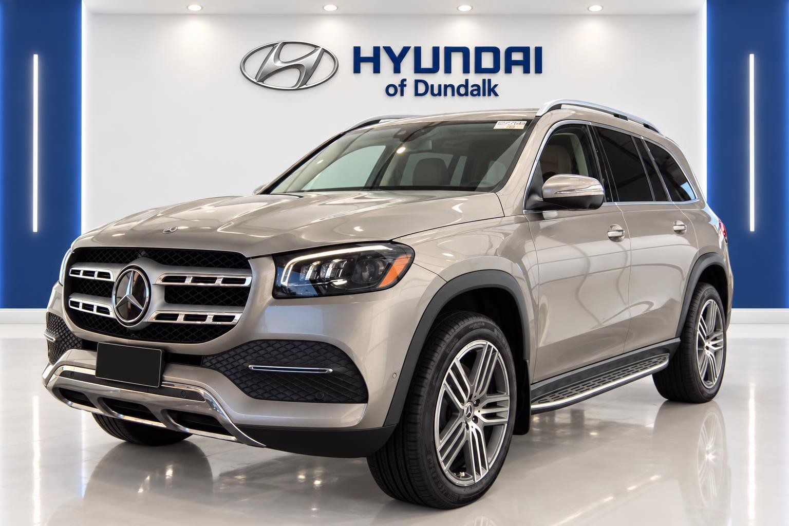 Used 2020 Silver Mercedes-Benz GLS 450 image 1