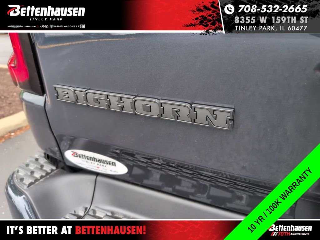New 2026 Forged Blue Metallic Exterior Paint RAM Big Horn image 12