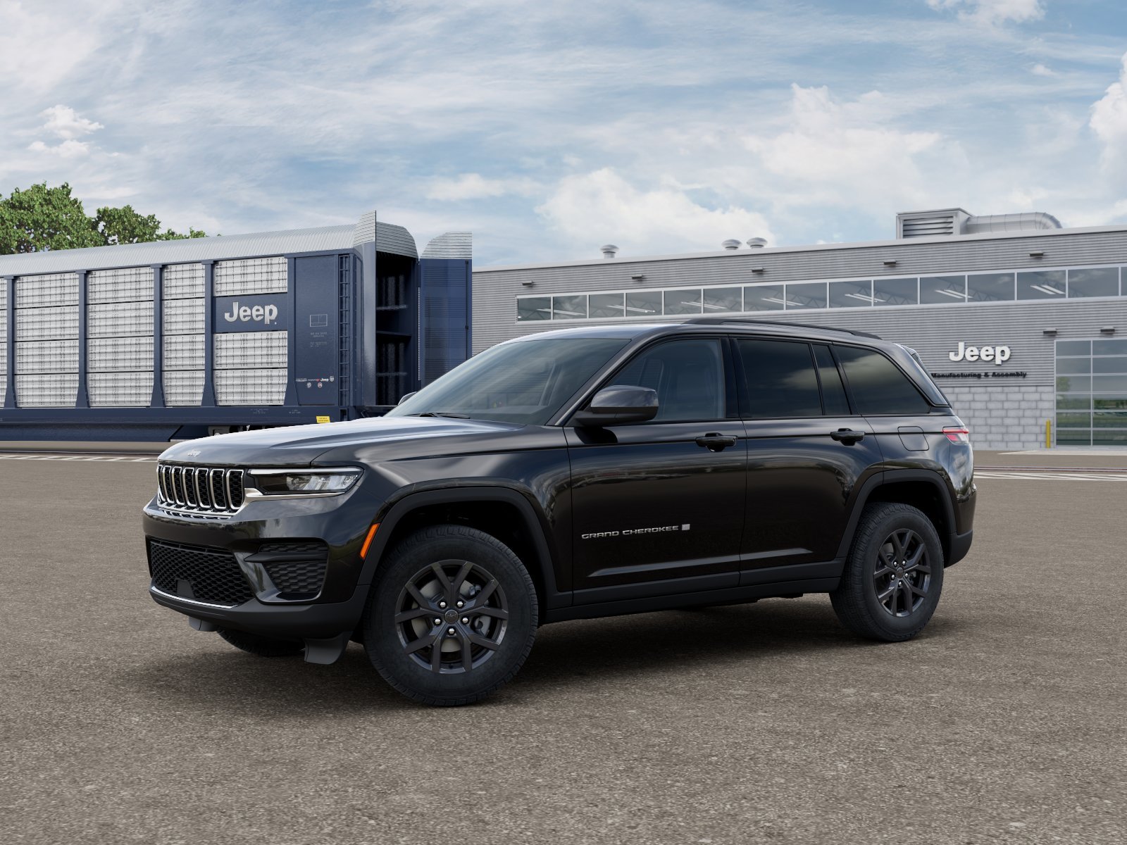 New 2027 High-Gloss Black Paint Jeep  image 1