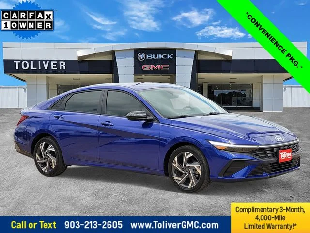 Used 2025 Blue Hyundai SEL Sport image 1