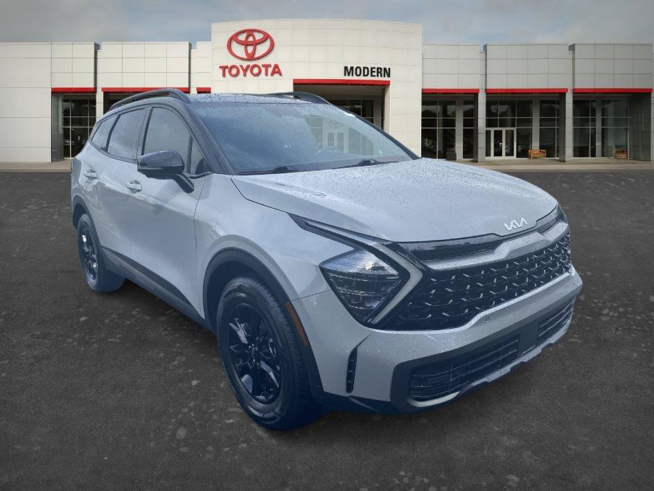 Used 2024 Wolf Gray/Ebony Black Roof Kia X-Pro Prestige image 3