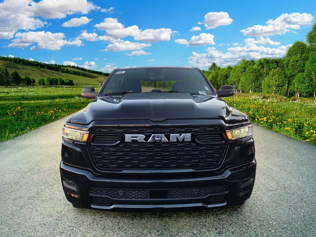 New 2026 Diamond Black Crystal Pearl-Coat Exterior Paint RAM Big Horn/Lone Star image 8