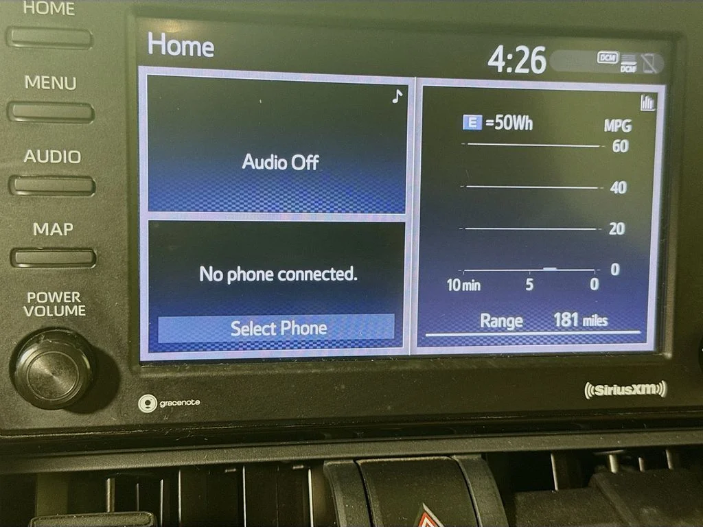 Certified Used 2022 White Toyota Hybrid XLE image 16
