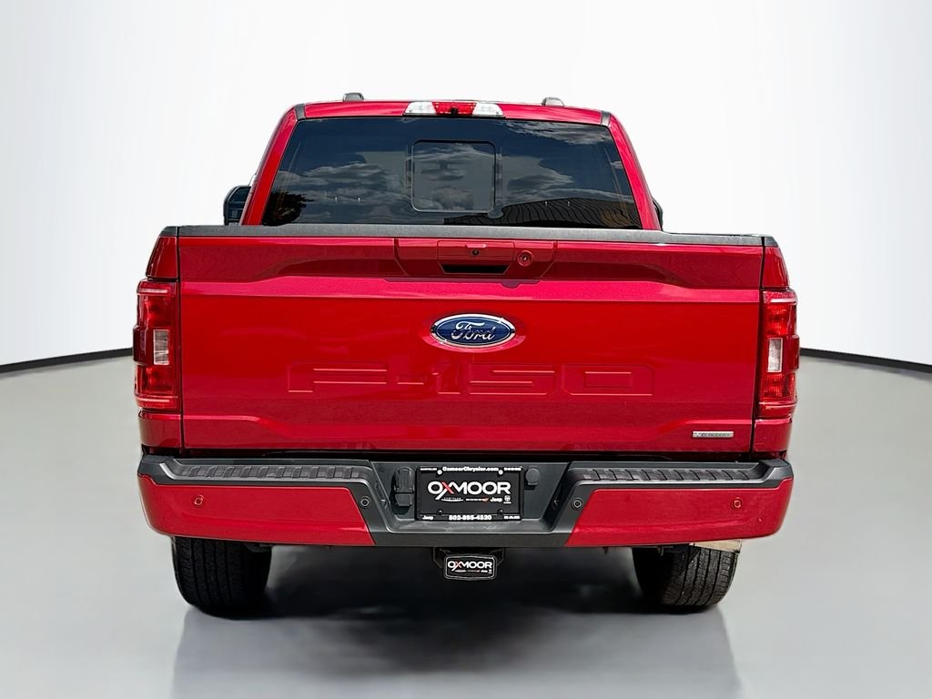 Used 2022 RAPID RED MET TINTED CC Ford XLT image 6