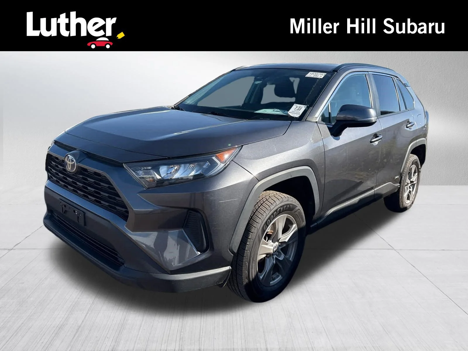 Used 2022 Magnetic Gray Metallic Toyota Hybrid LE image 1