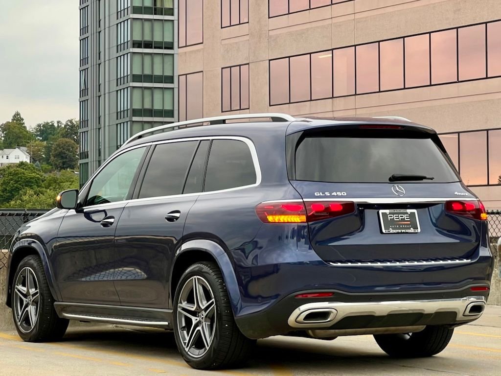 Certified Used 2024 Blue Mercedes-Benz GLS 450 image 5