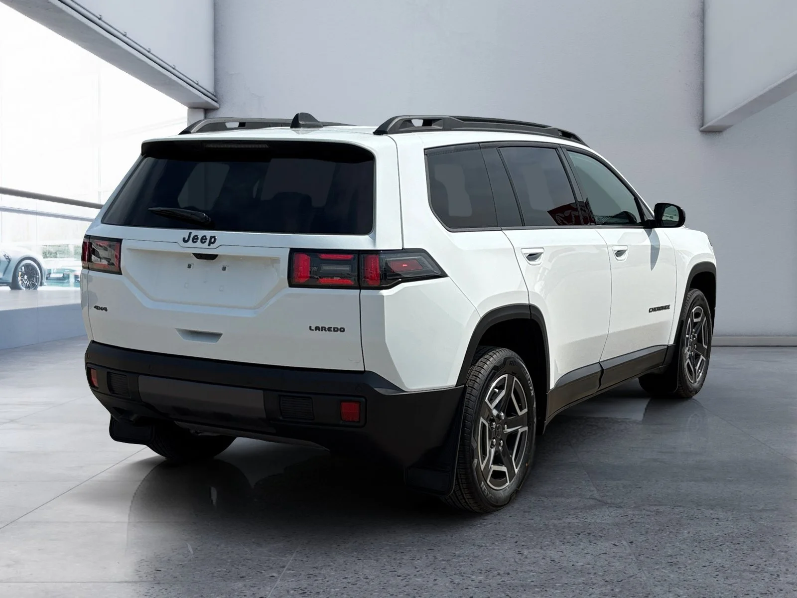New 2026 Bright White Jeep Laredo image 5