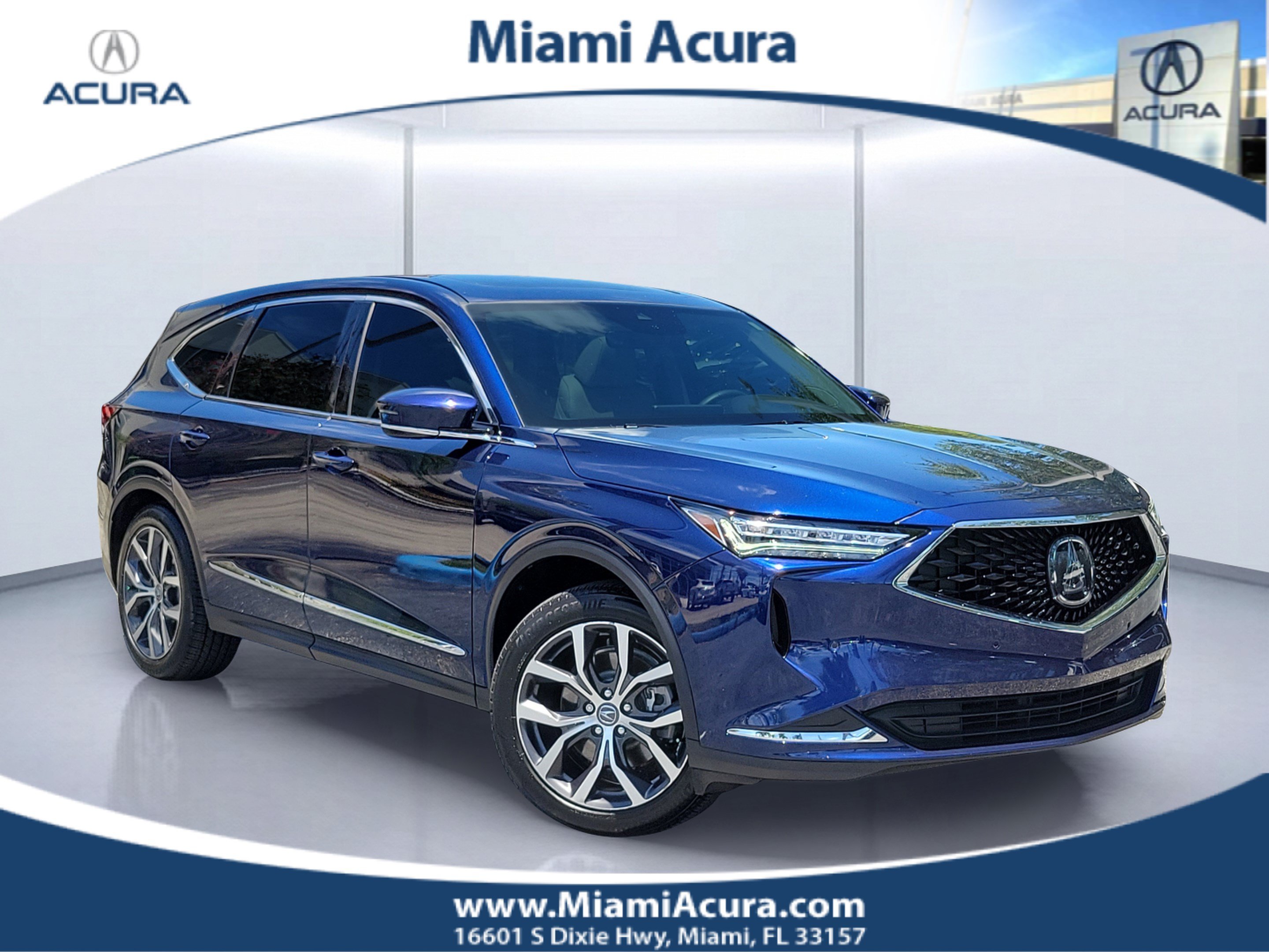 Used 2024 Blue Acura Technology image 1
