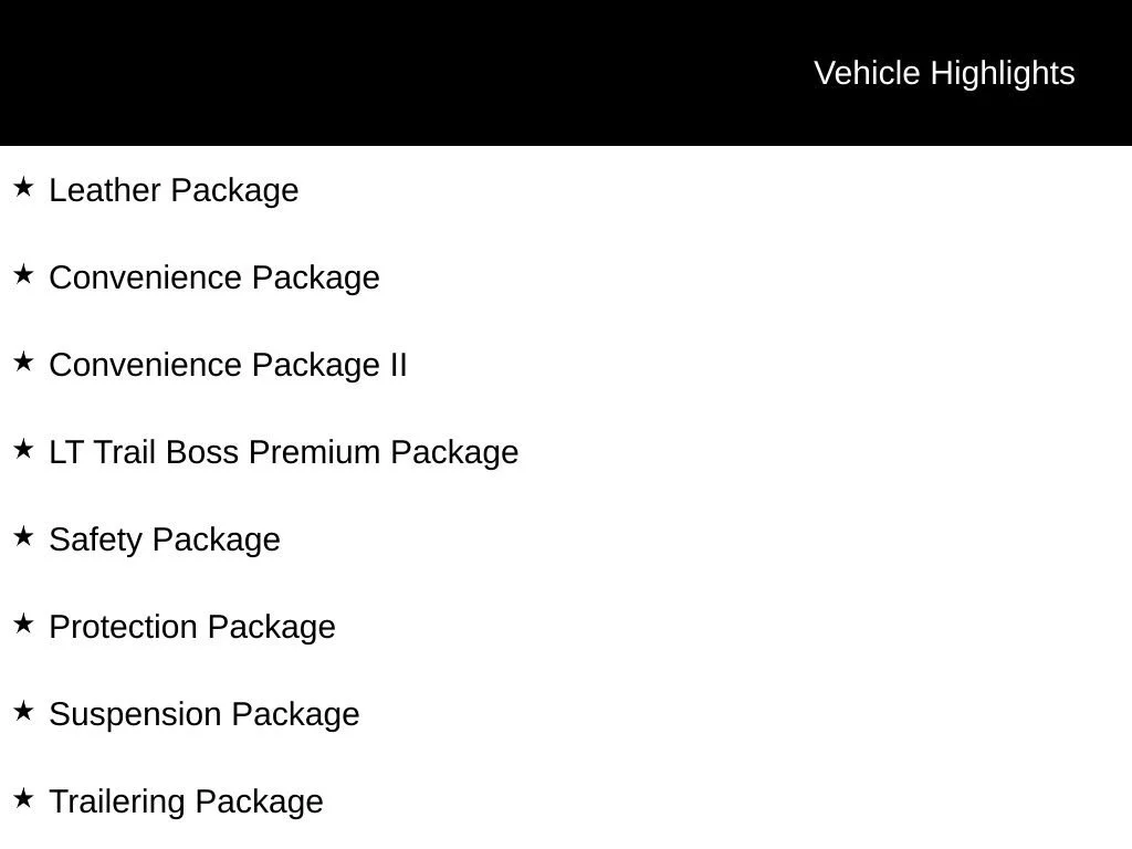 New 2026 Black Chevrolet LT Trail Boss image 3