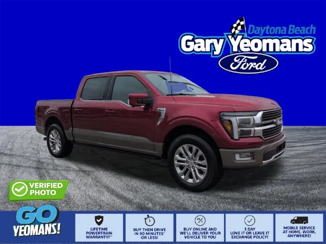 New 2026 Ruby Red Metallic Tinted Clearcoat Ford King Ranch® image 1