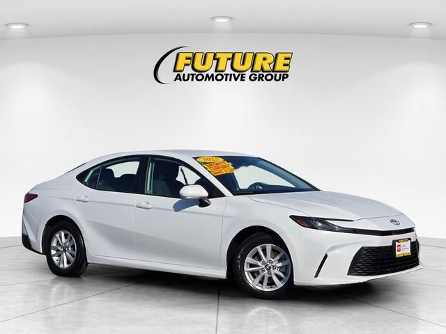 Used 2025 White Toyota LE image 2